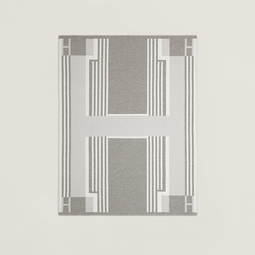 Ithaque blanket - Grey | Hermès USA